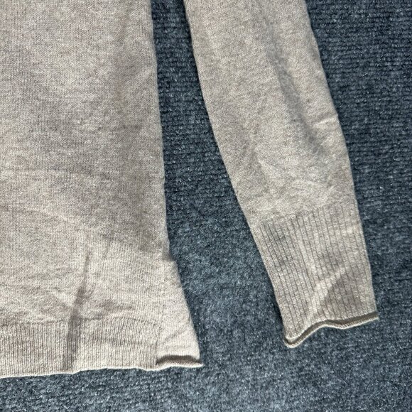 Banana Republic Sweater Women Small Tan Wool Cashmere Cardigan Open - Picture 3 of 8